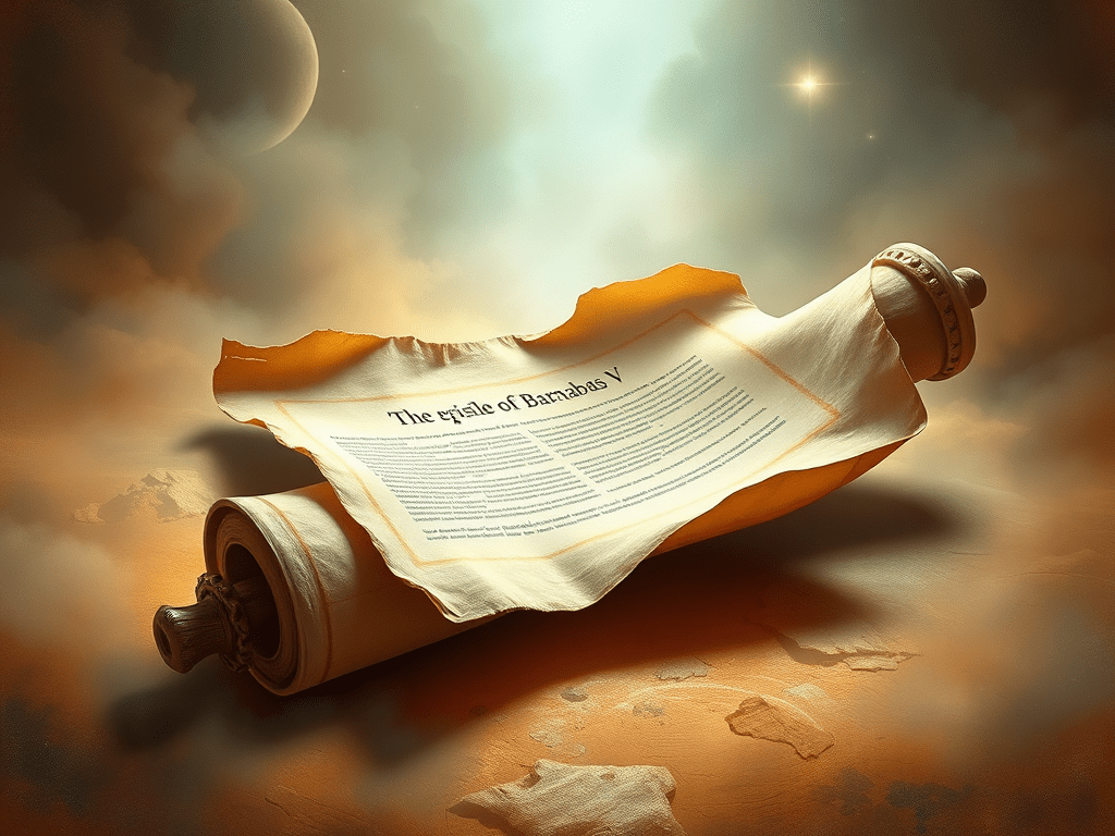 The Epistle of Barnabas&nbsp;V