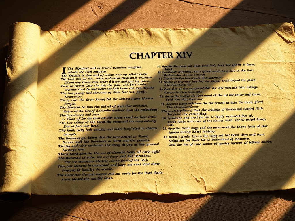 The Epistle of Barnabas XIV