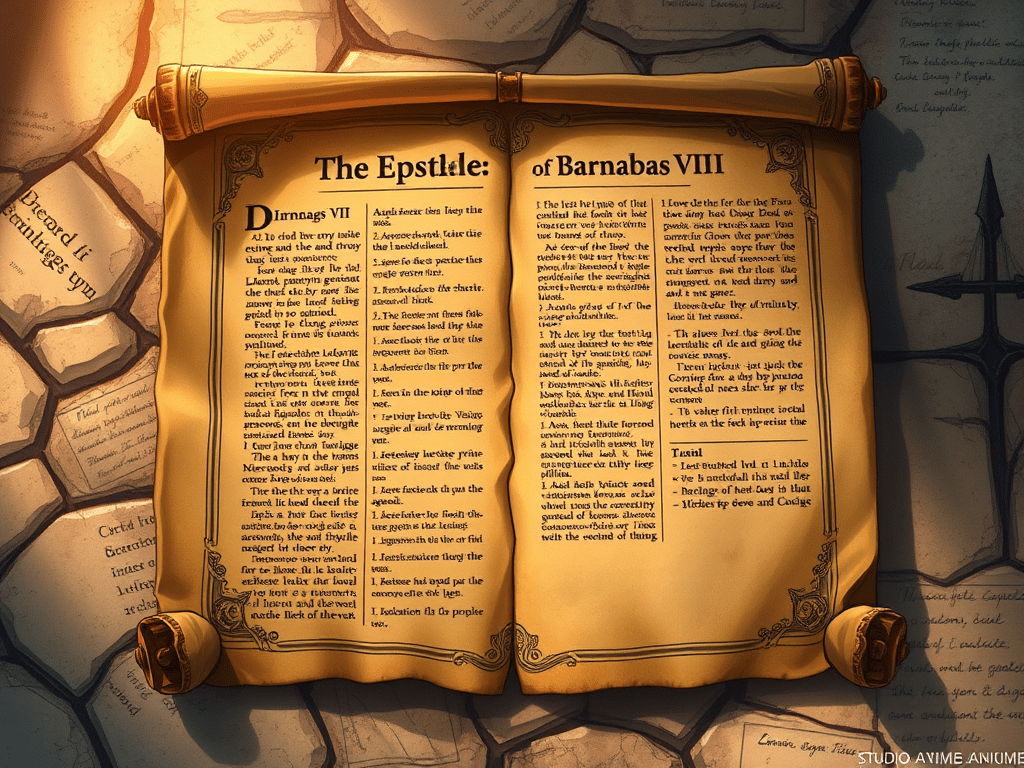 The Epistle of Barnabas&nbsp;VIII
