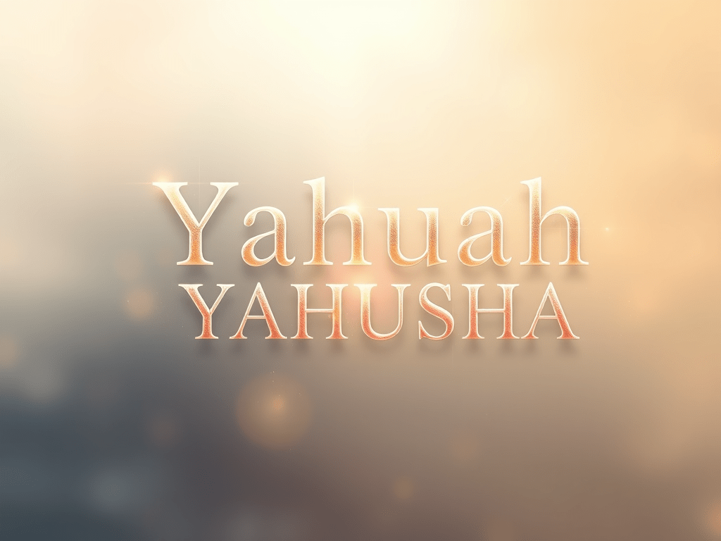 Yahuah Yahusha