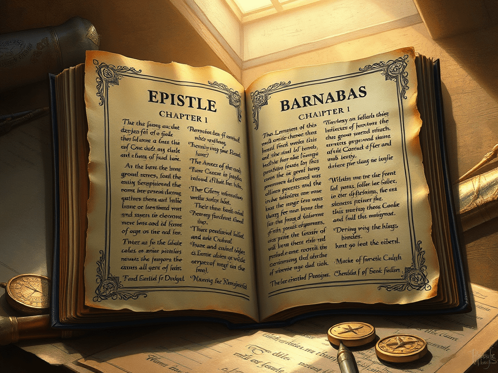 The Epistle of&nbsp;Barnabas