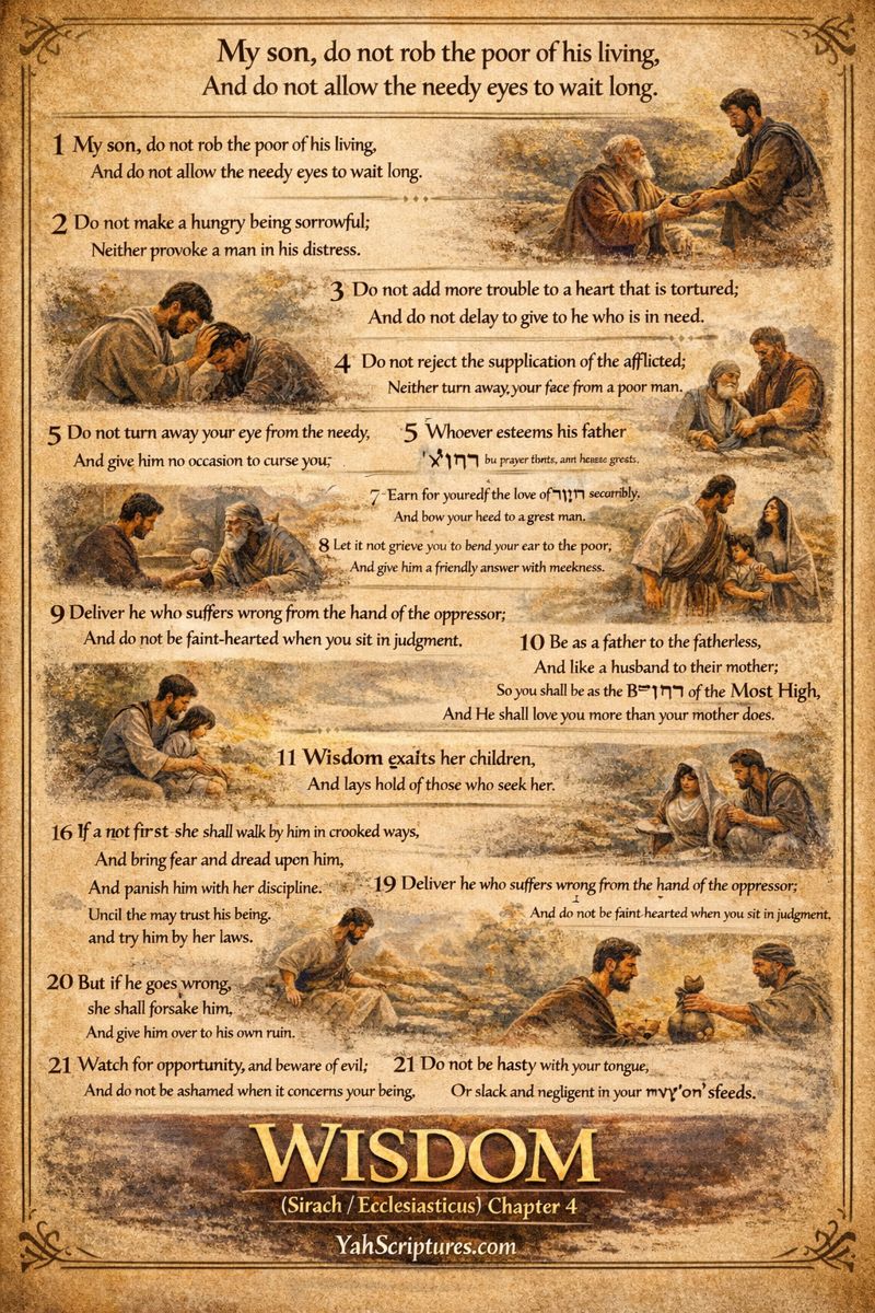 Ecclesiasticus IV