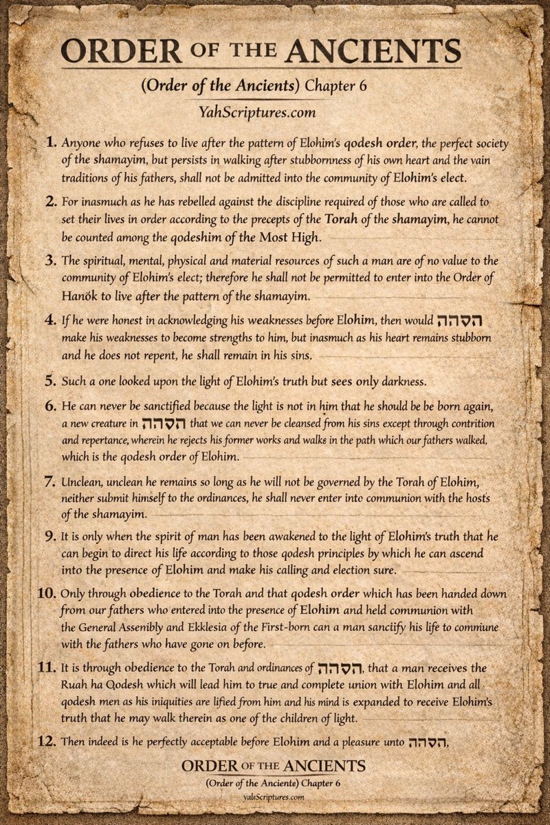 The Order Of The Ancients&nbsp;VI