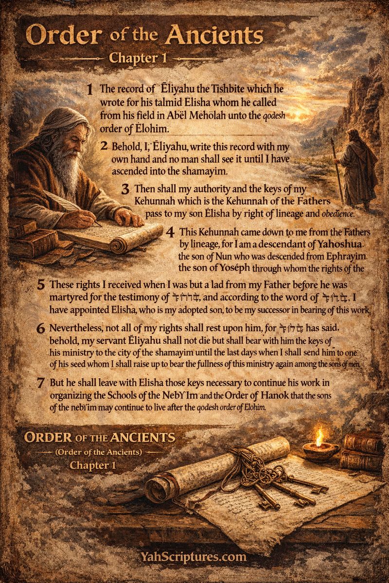 The Order Of The&nbsp;Ancients
