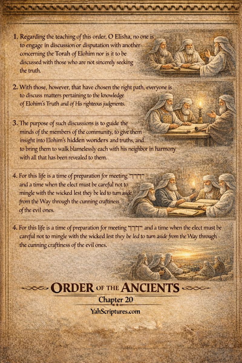 The Order Of The Ancients&nbsp;XX