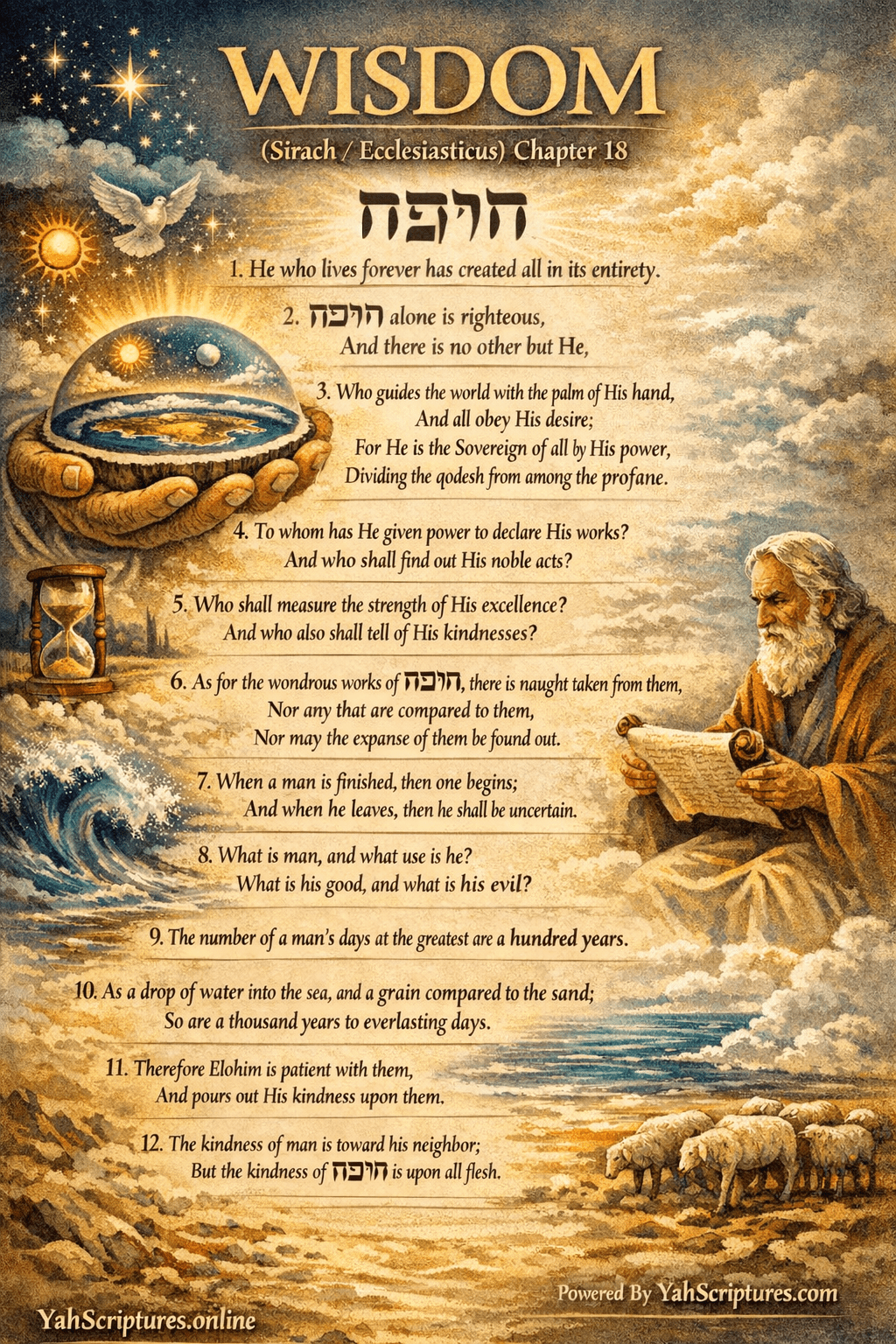 Ecclesiasticus XVIII