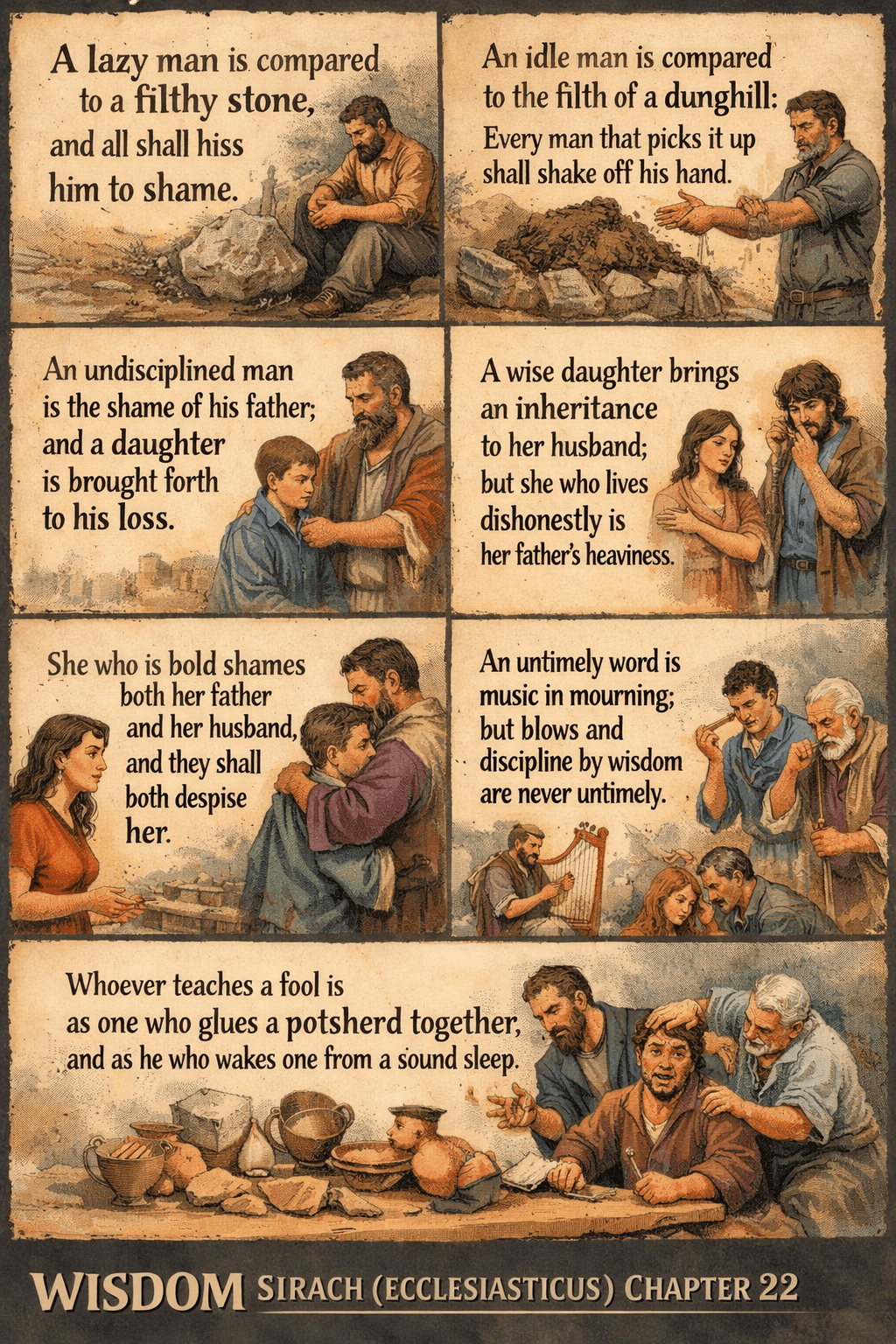 Ecclesiasticus XXII