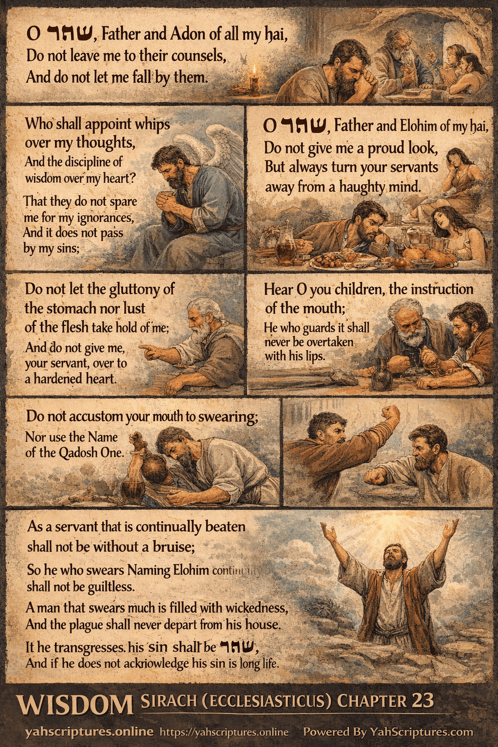 Ecclesiasticus XXIII