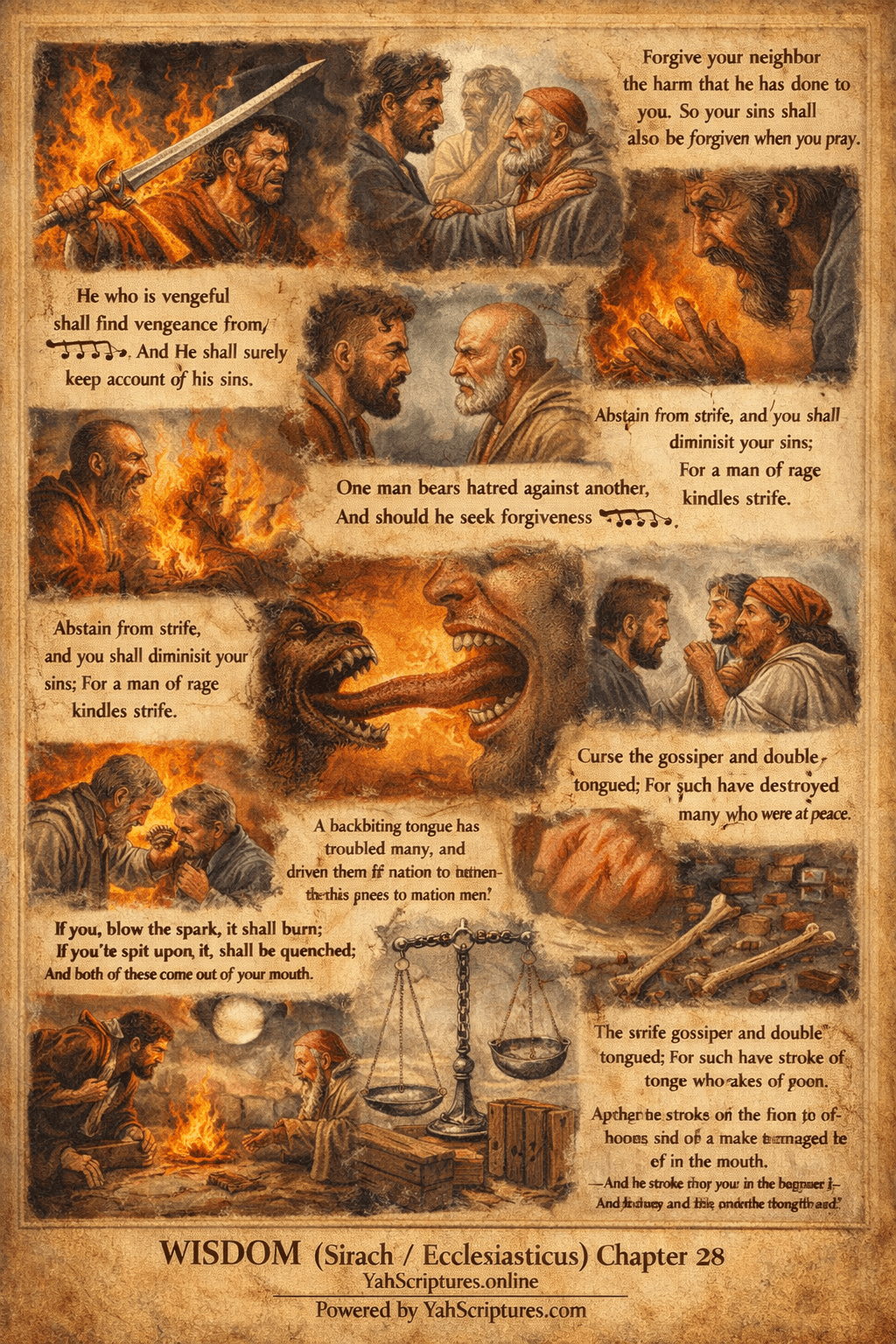 Ecclesiasticus XXVIII