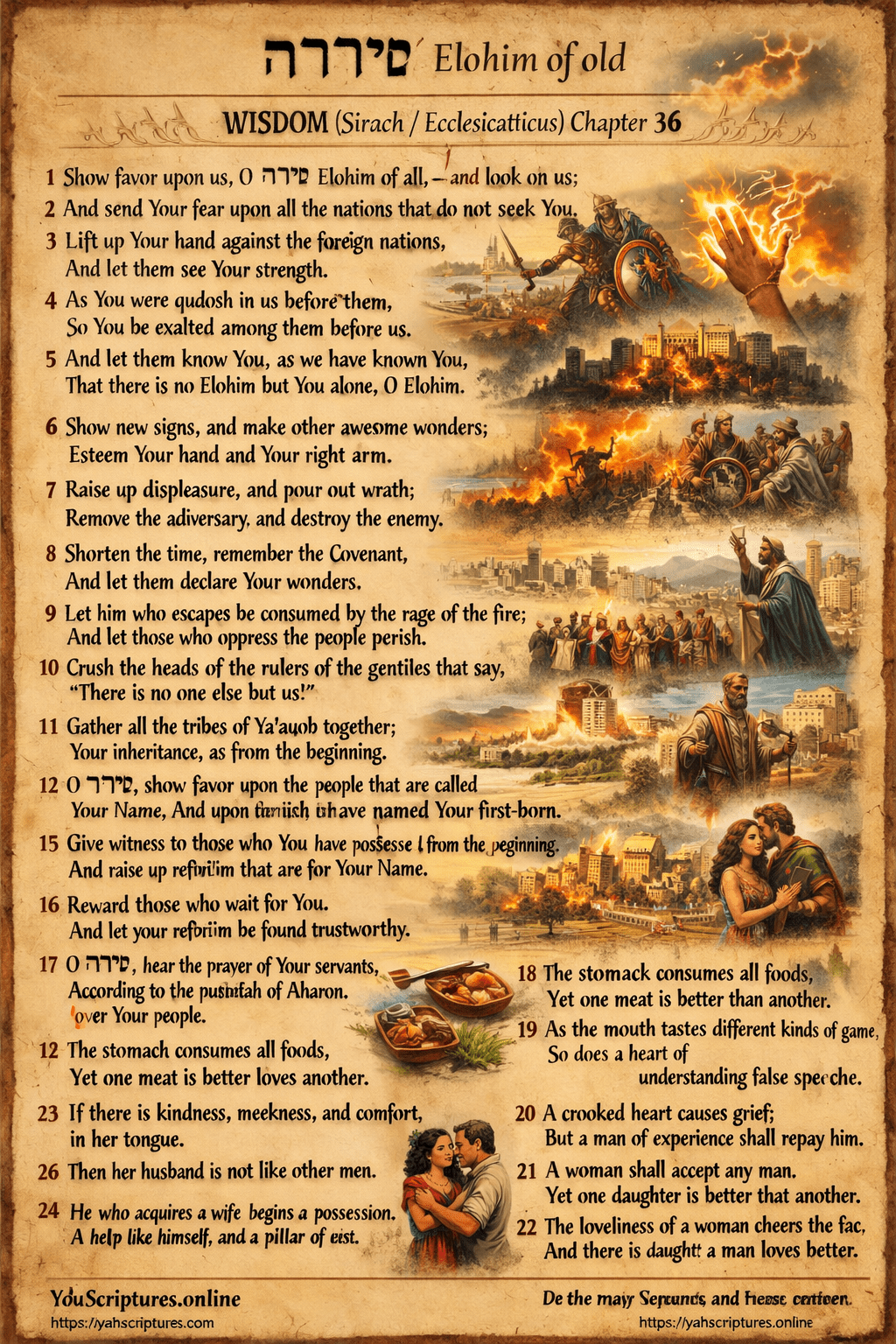 Ecclesiasticus XXXVI