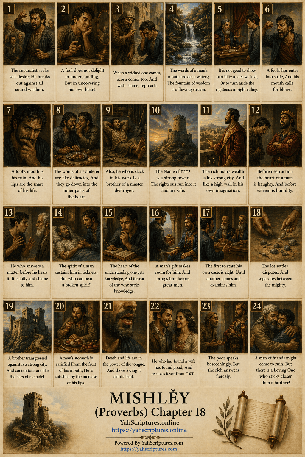 Proverbs XVIII