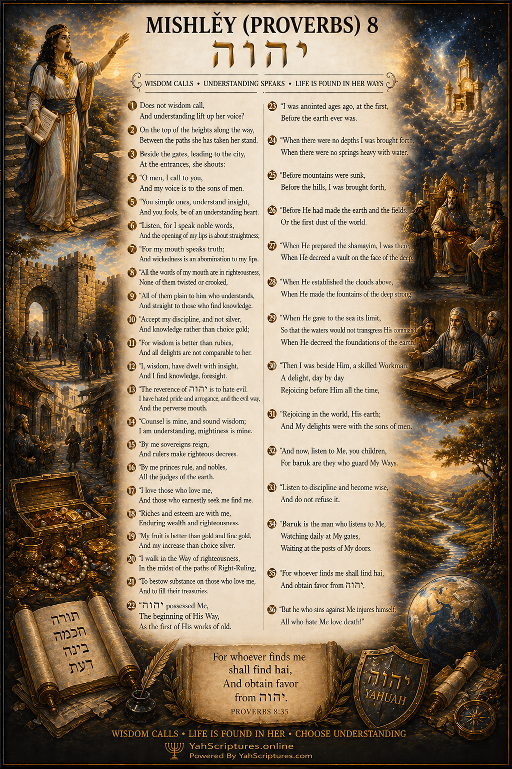 Proverbs VIII