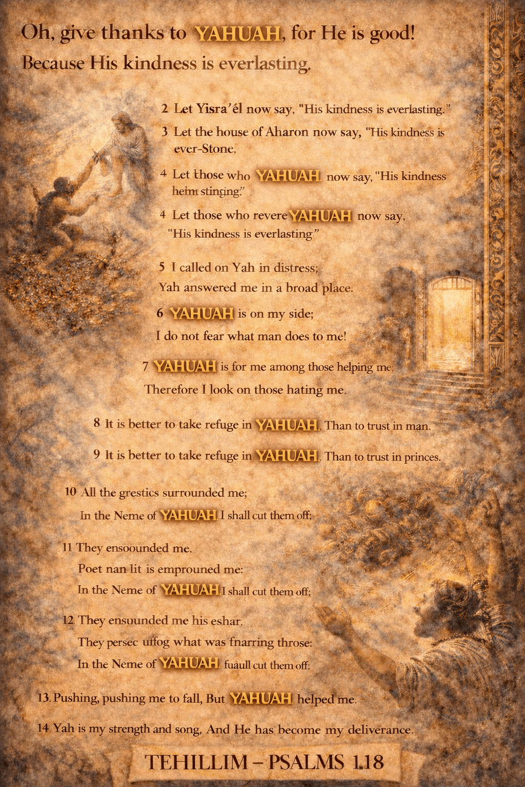 Psalm CXVIII