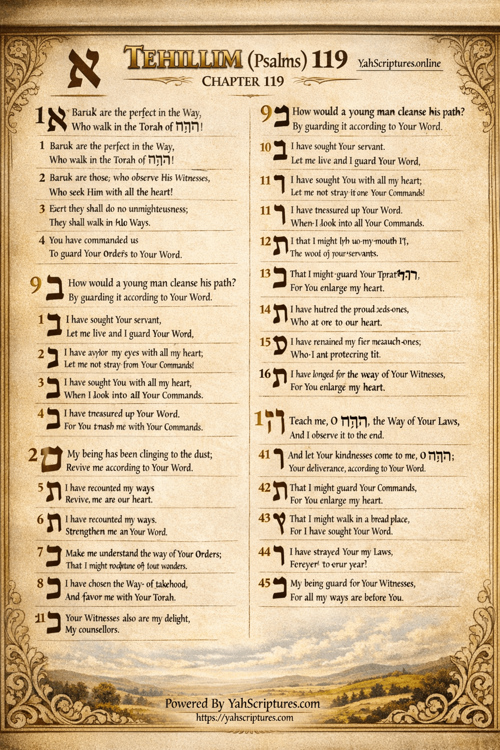 Psalm CXIX