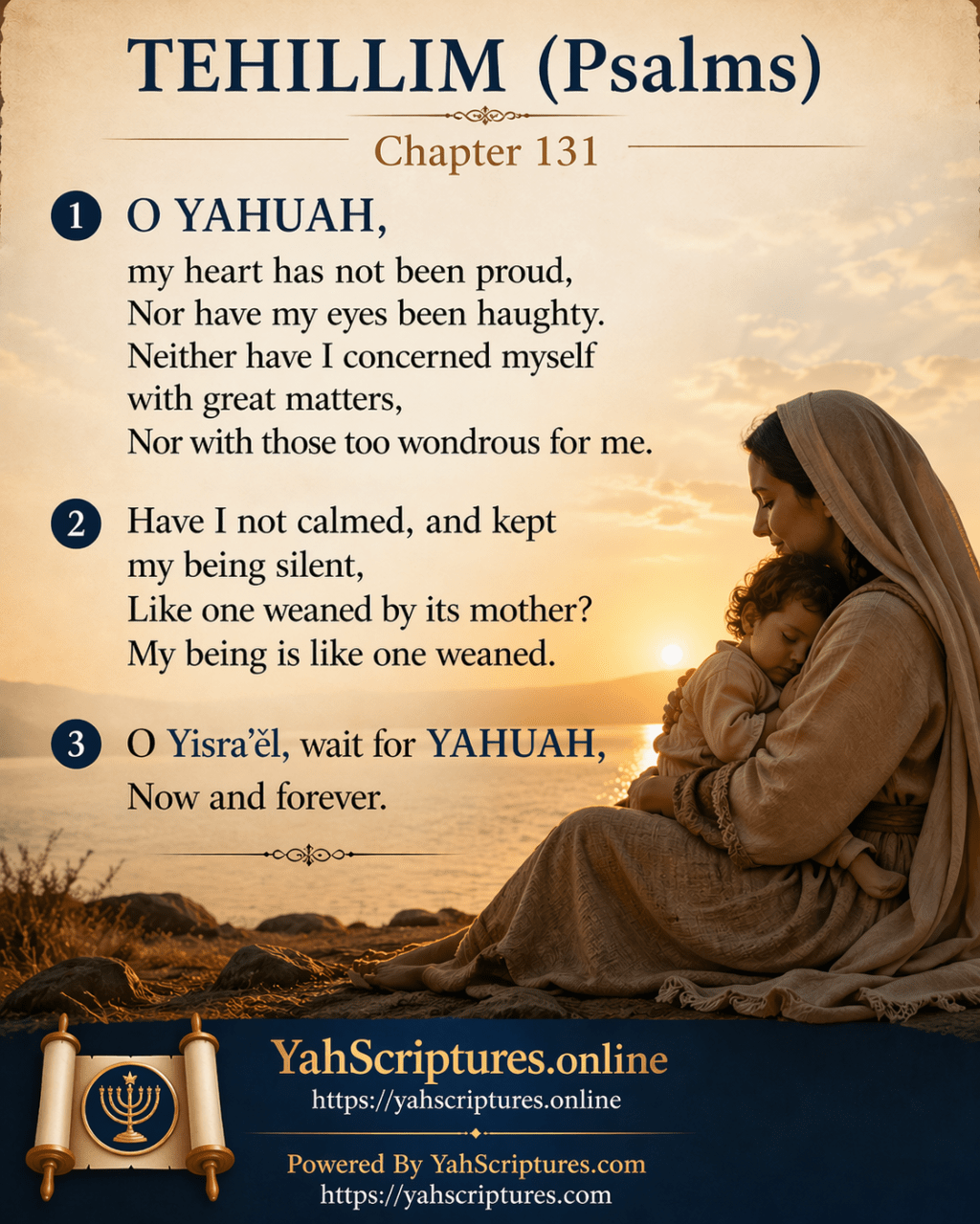 Psalm CXXXI