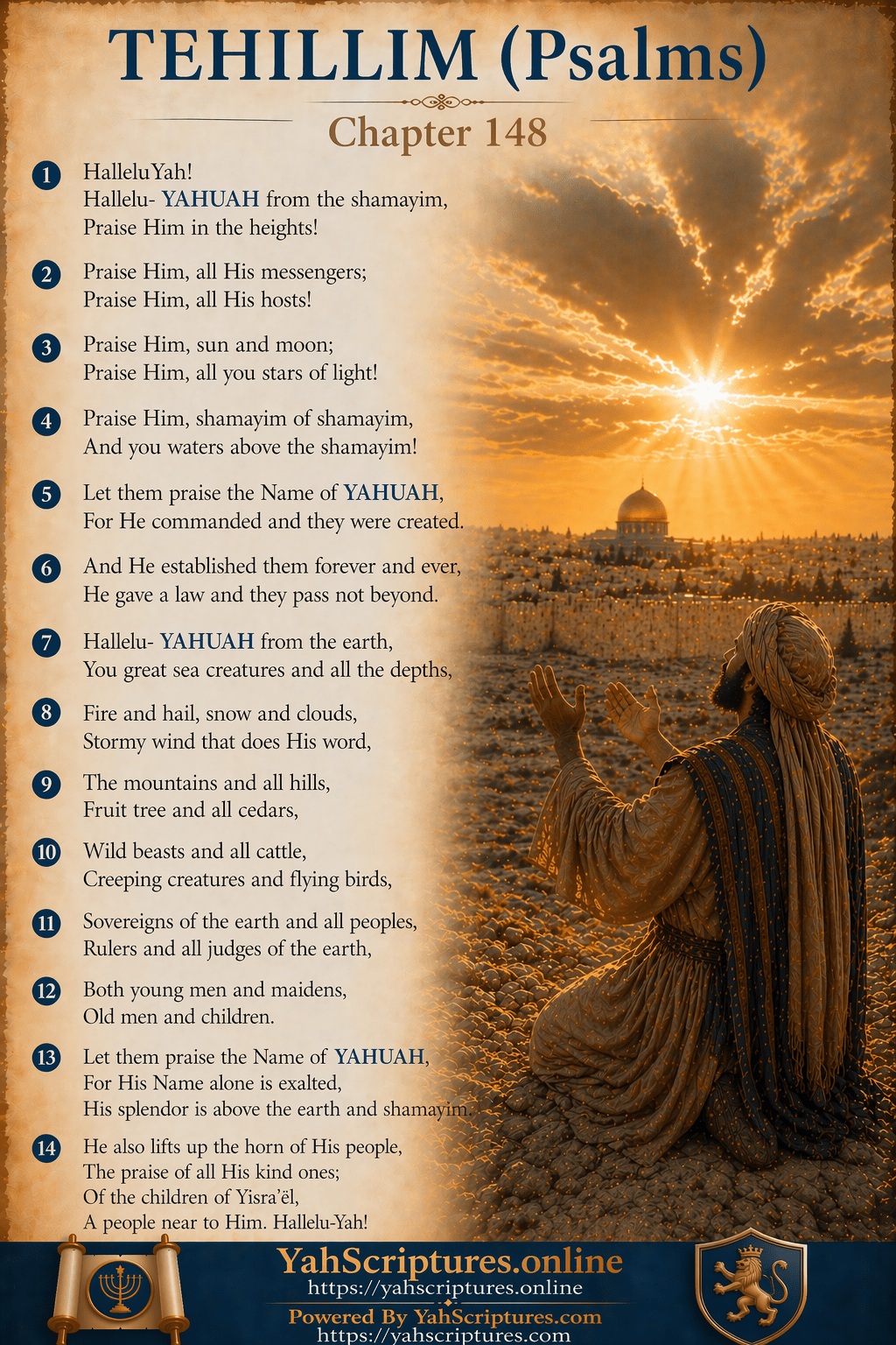 Psalm CXLVIII