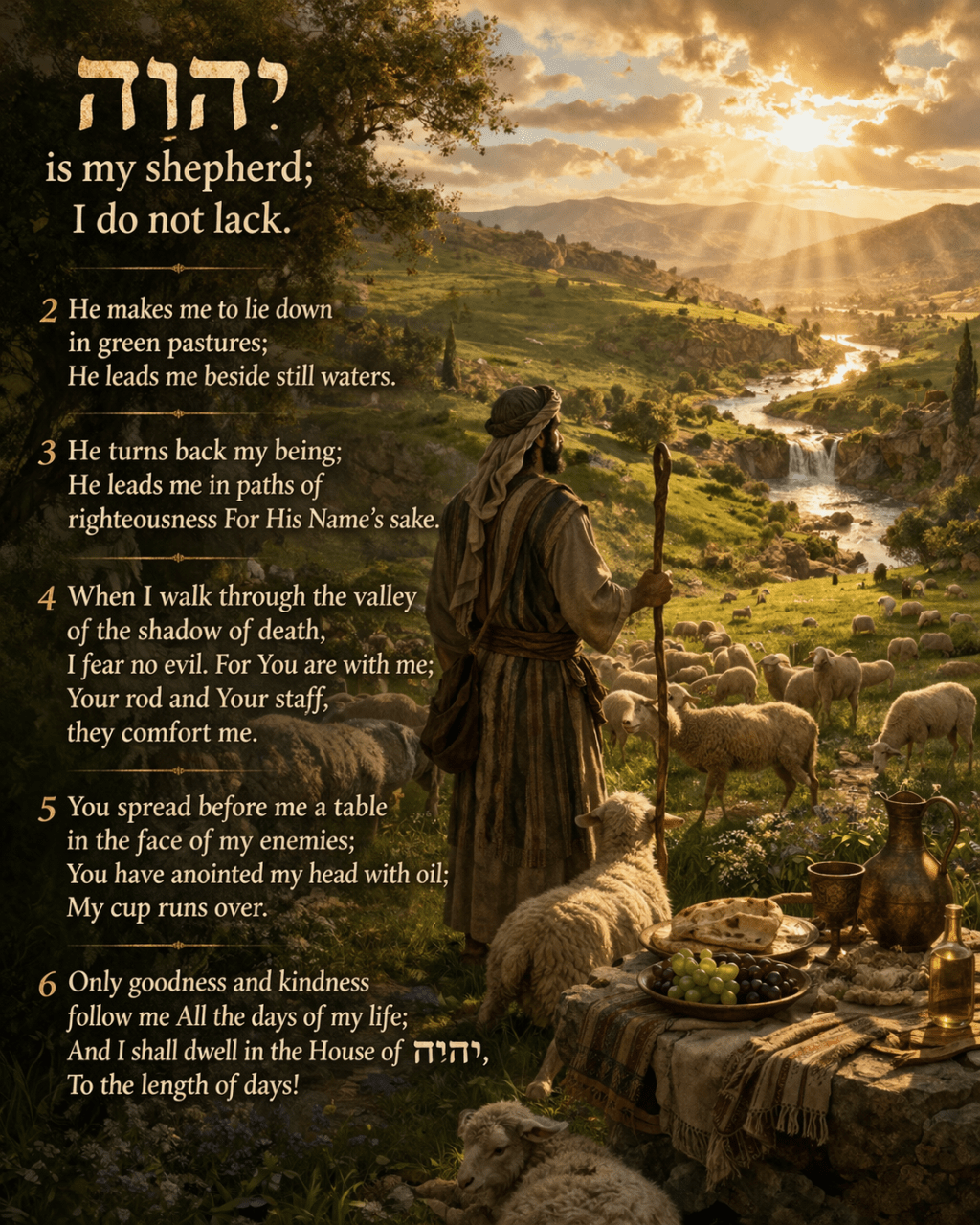 Psalm XXIII
