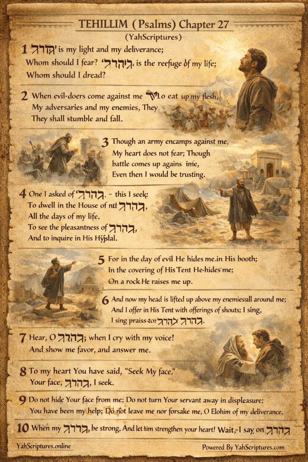 Psalm XXVII