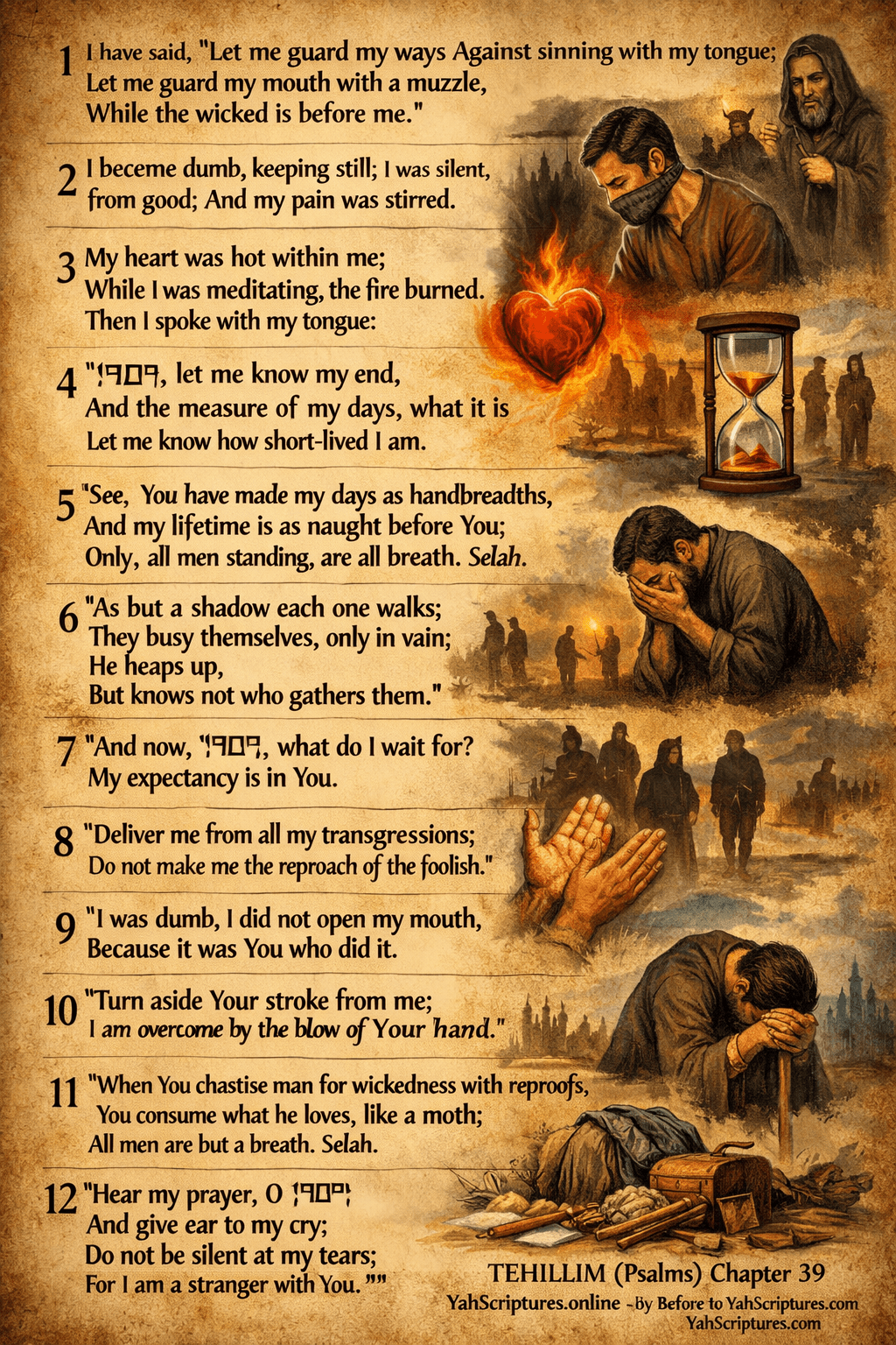 Psalm XXXIX