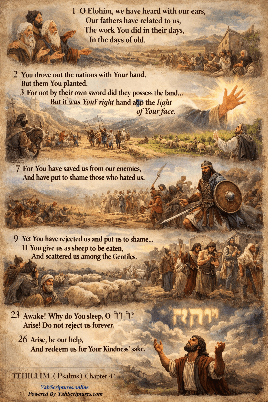 Psalm XLIV