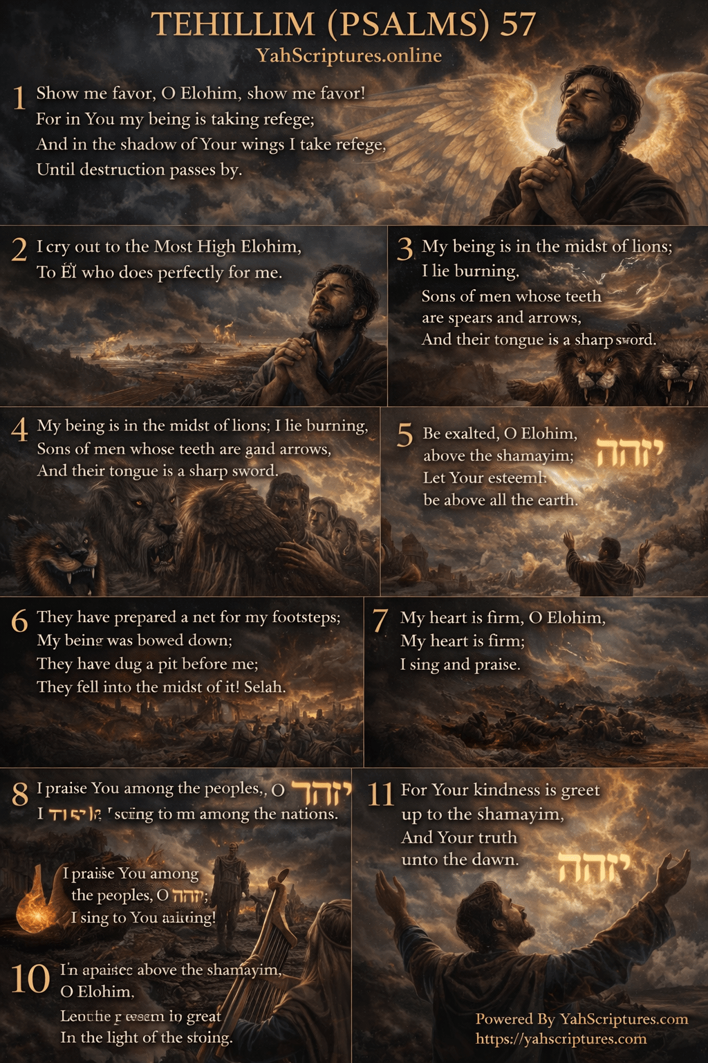 Psalm LVII