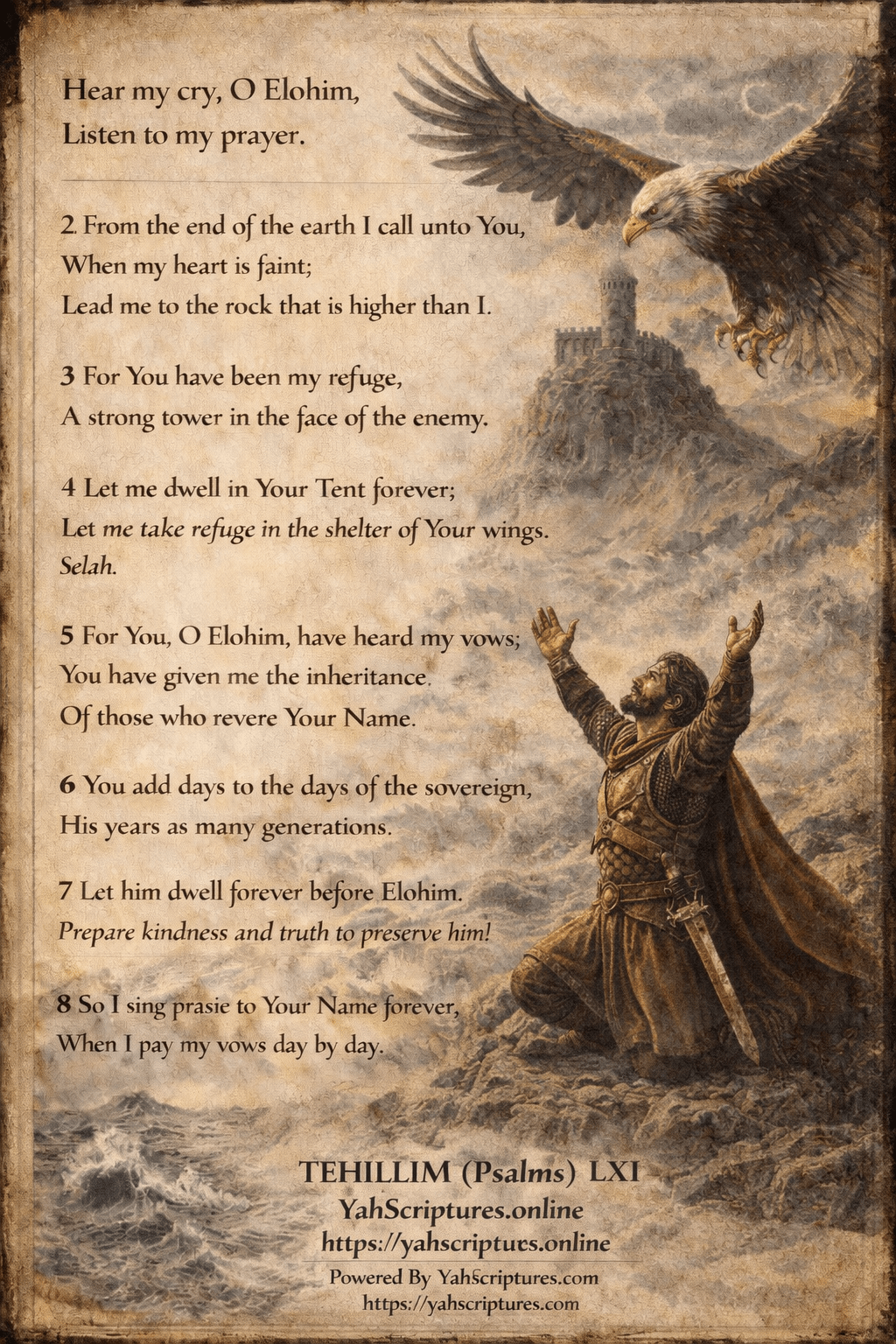 Psalm LXI