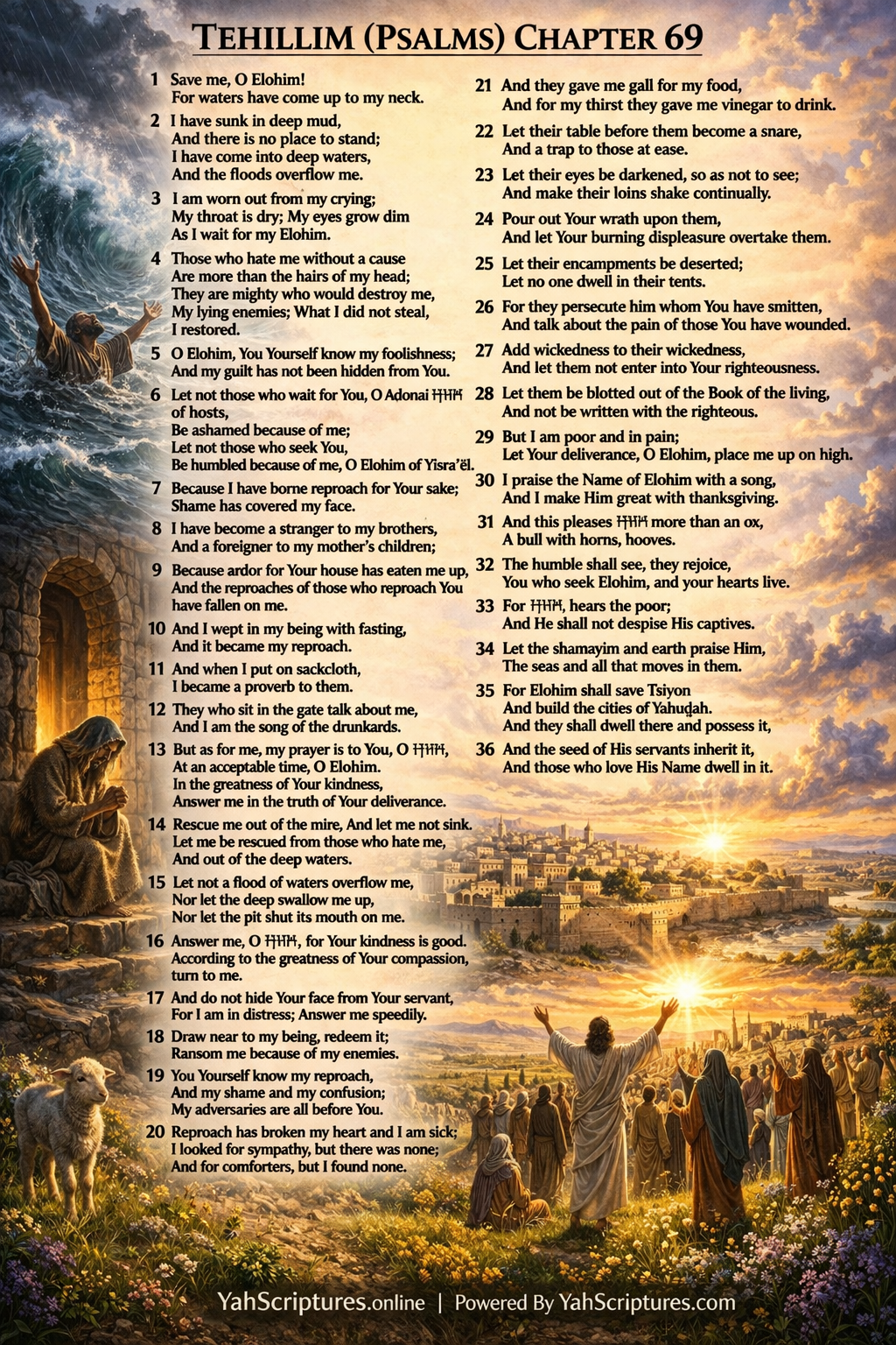 Psalm LXIX