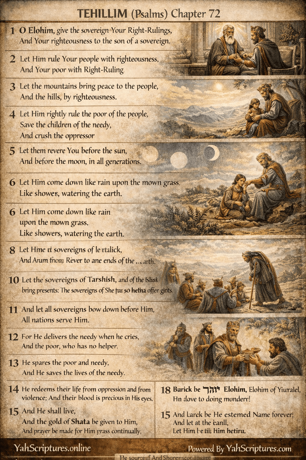 Psalm LXXII