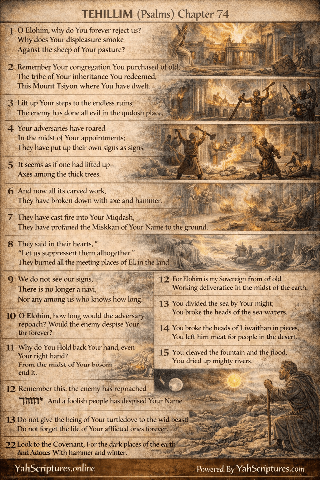 Psalm LXXIV