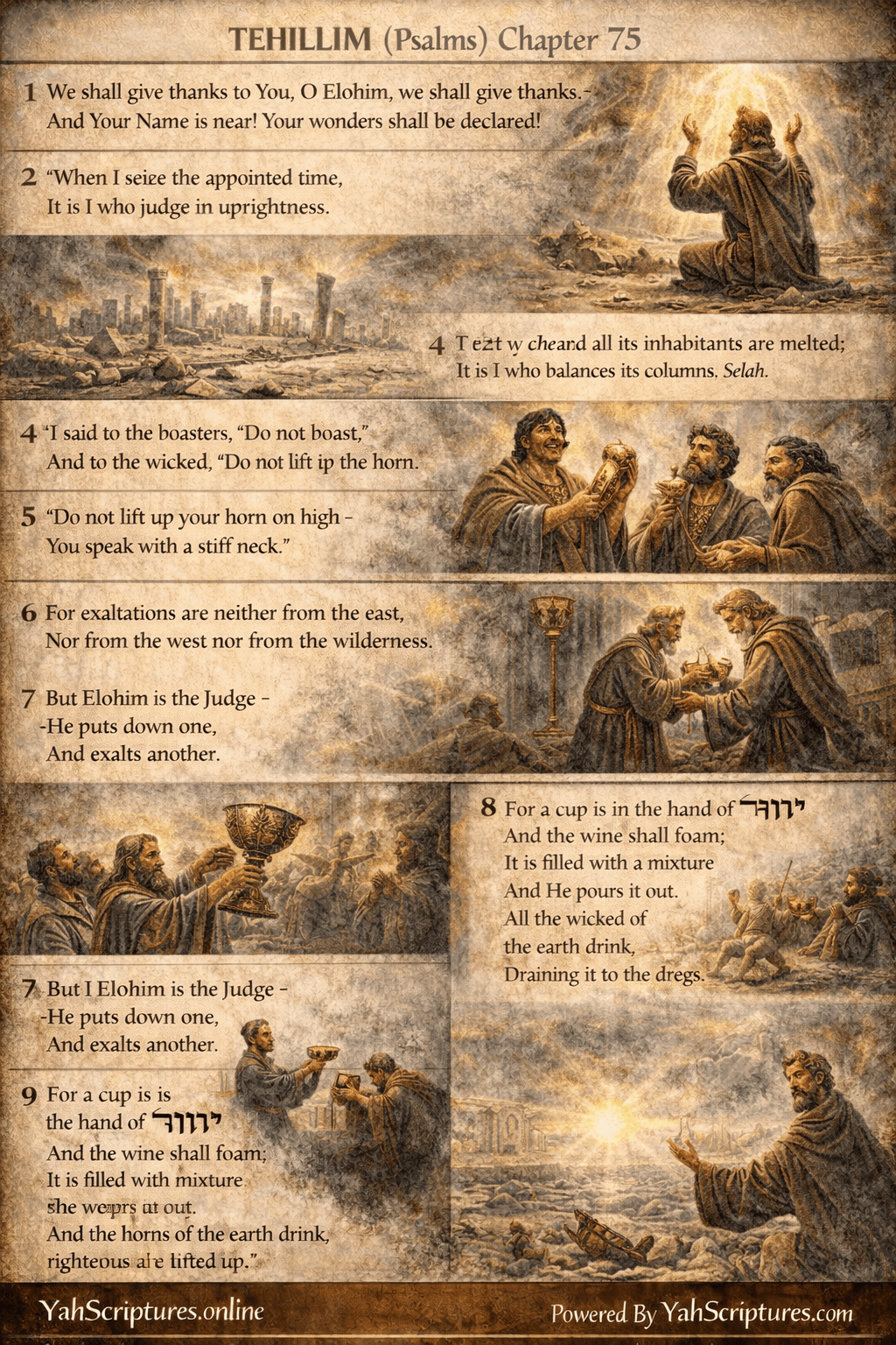 Psalm LXXV
