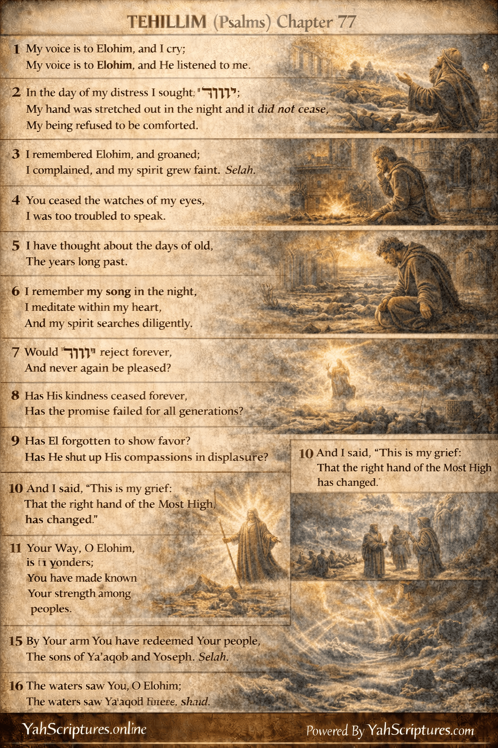 Psalm LXXVII