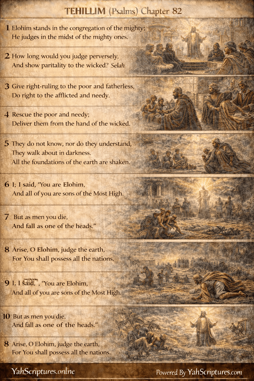 Psalm LXXXII
