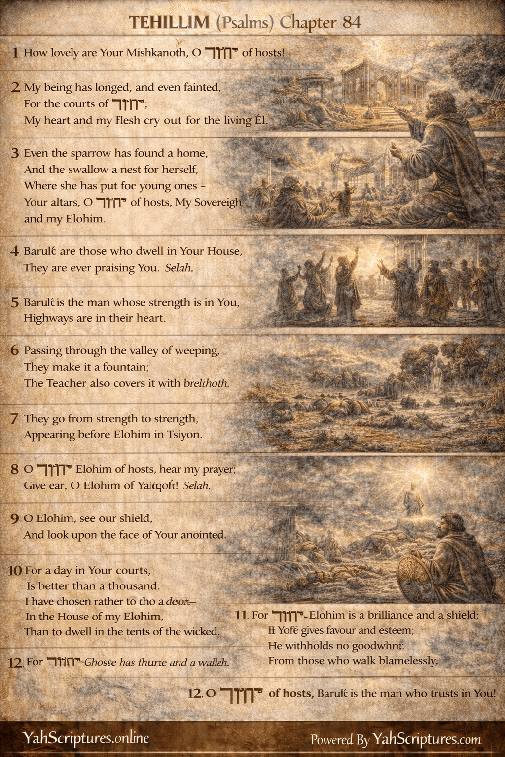 Psalm LXXXIV