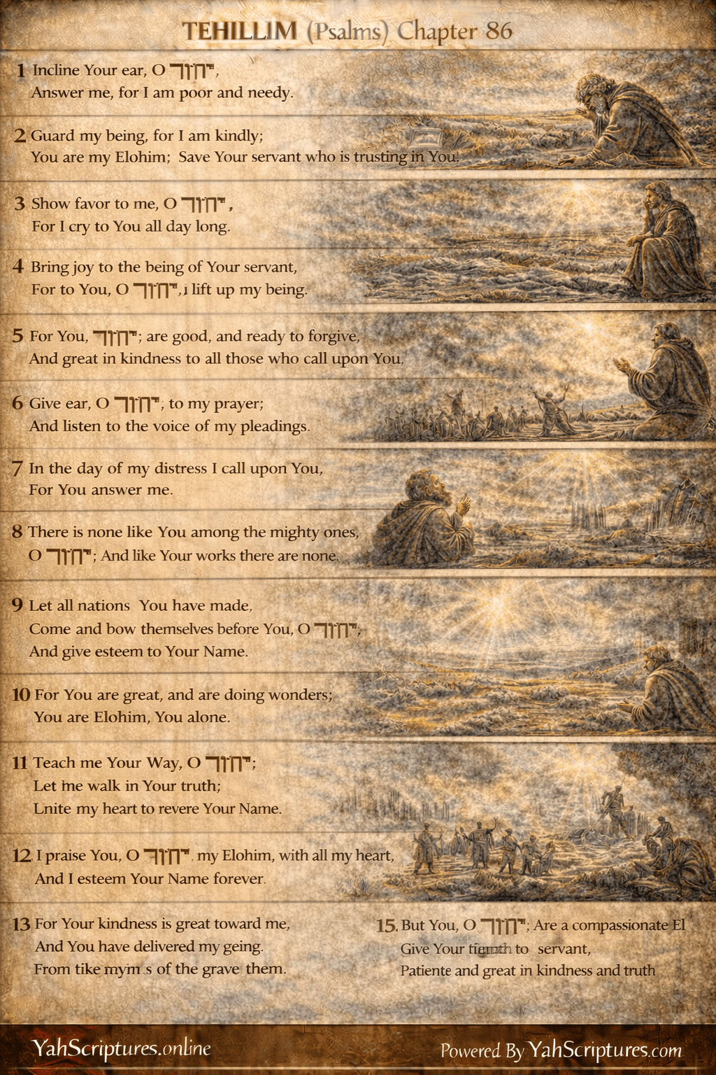 Psalm LXXXVI