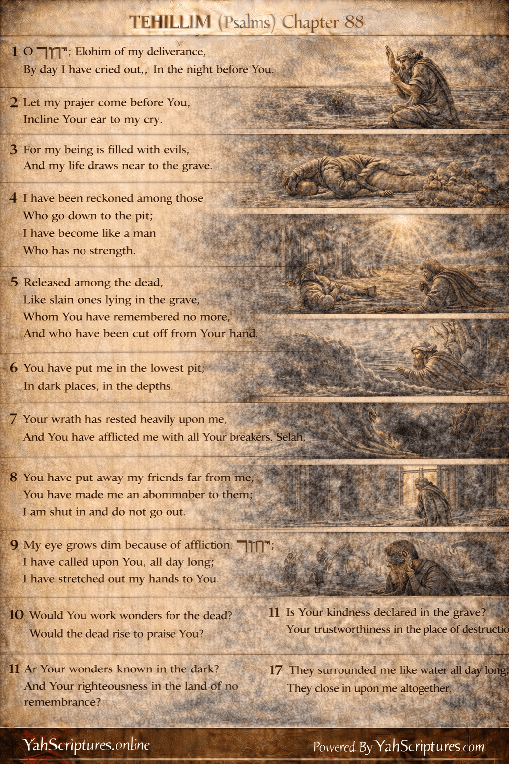 Psalm LXXXVIII